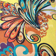 Woman Printed Twill Imitate Denim Fabric of 97%Cotton 3%Spandex (GLLML180)